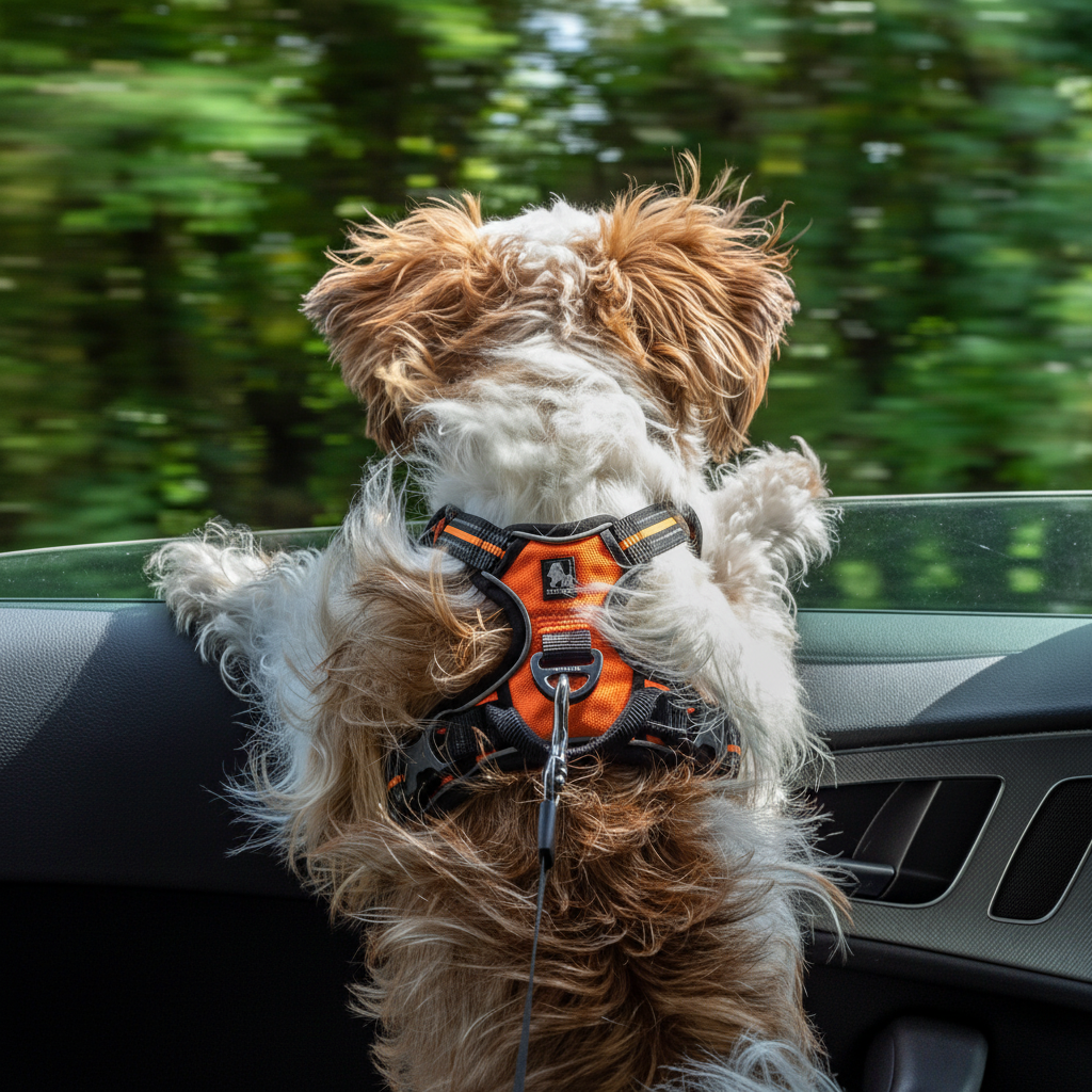 Dog Car Seat Belt — Adjustable & Universal Fit | ChakaPakaPets™
