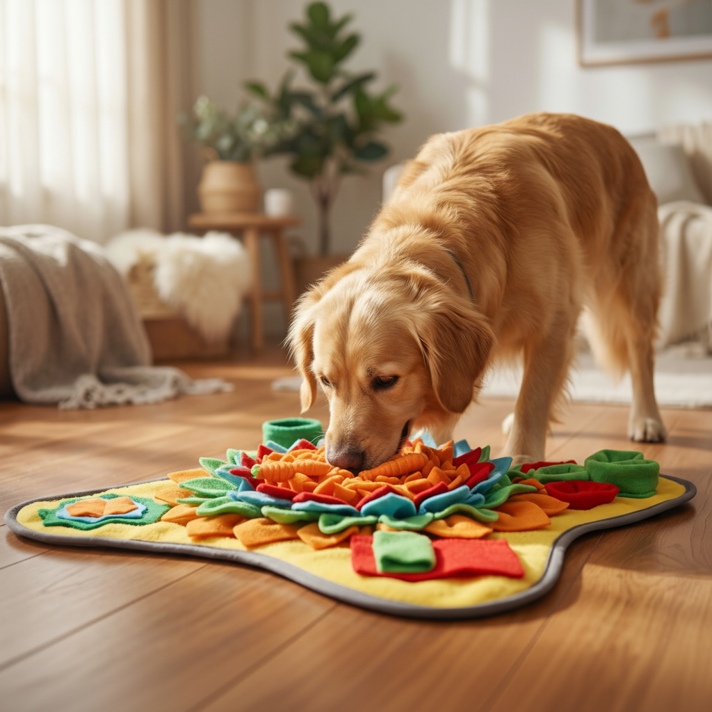 Dog Snuffle Mat — Interactive Foraging Toy for Mental Stimulation | ChakaPakaPets™