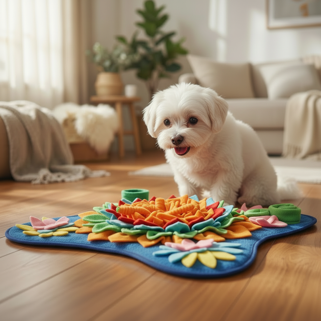 Dog Snuffle Mat — Interactive Foraging Toy for Mental Stimulation | ChakaPakaPets™