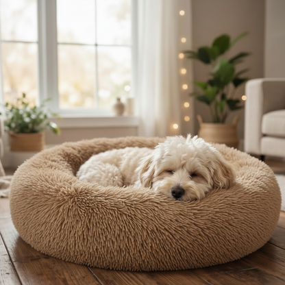 The Calming Dog Bed — Deep Sleep for Anxious Dogs | ChakaPakaPets™