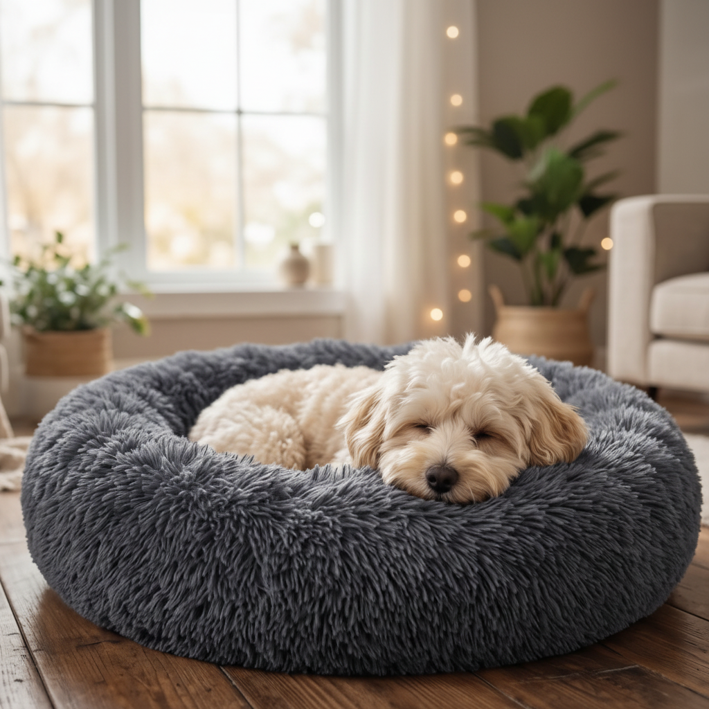 The Calming Dog Bed — Deep Sleep for Anxious Dogs | ChakaPakaPets™