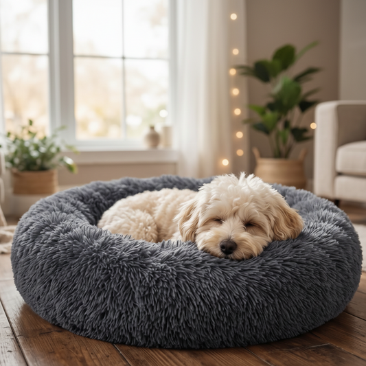 The Calming Dog Bed — Deep Sleep for Anxious Dogs | ChakaPakaPets™