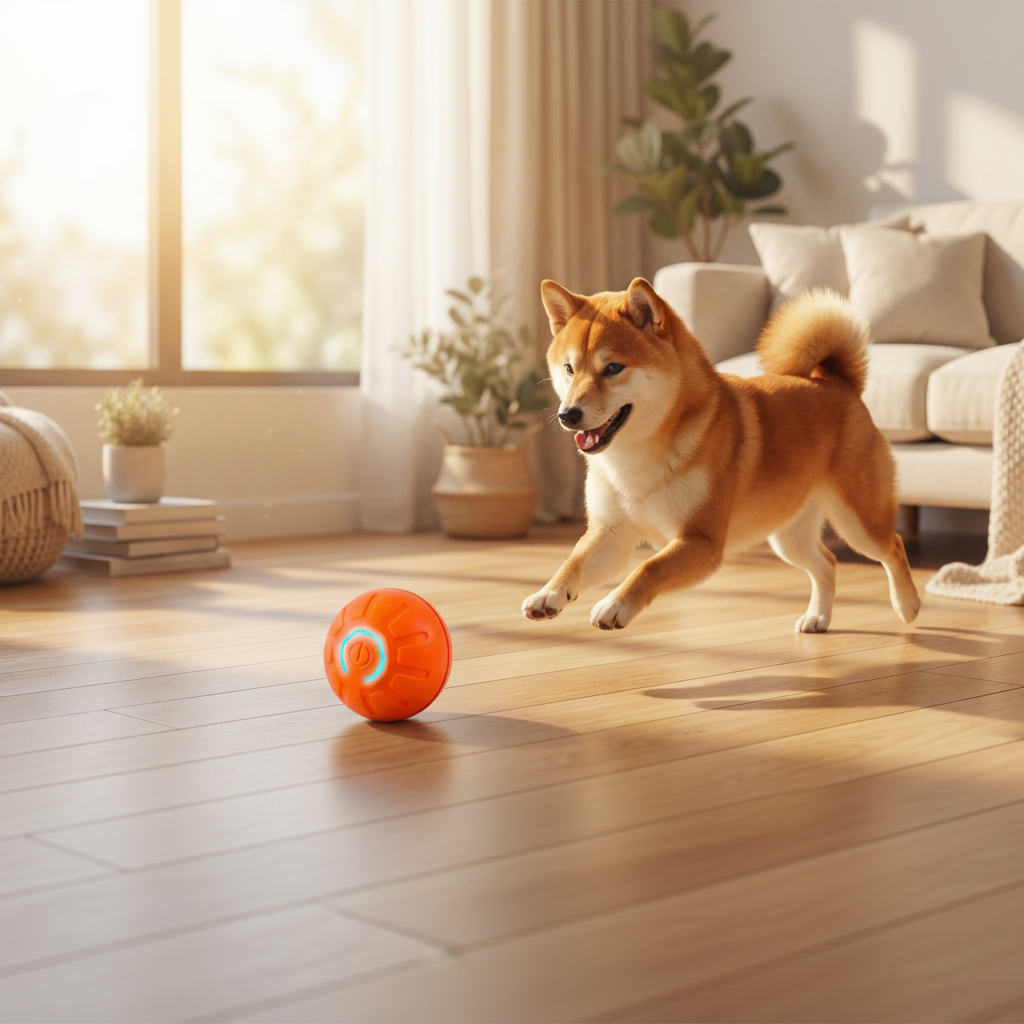 Interactive Dog Ball — Automatic Rolling & Bouncing | ChakaPakaPets™